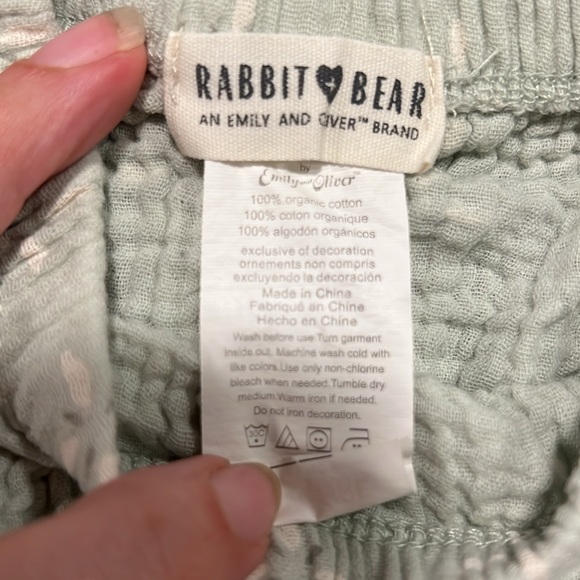 Rabbit and bear matching set - Picture 4 of 5